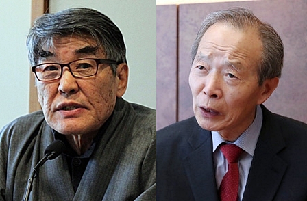 김지하 시인과 장기표 연구원장