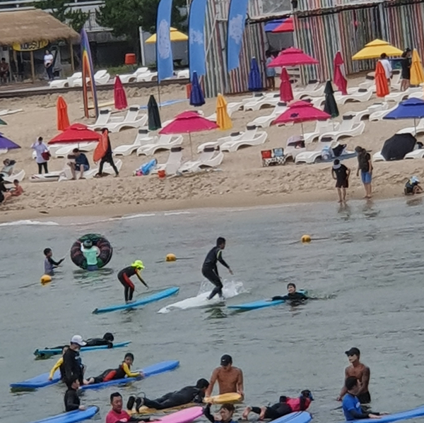 '서핑 성지'로 떠오른 양양