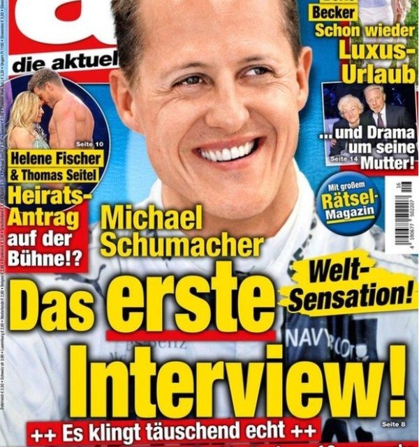 Die Aktuelle 4월 15일 자 표지.