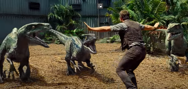 영화 '쥬라기 공원' 한 장면