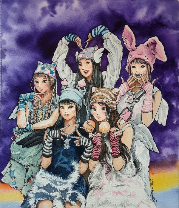 김대년 화백 작품(2024)