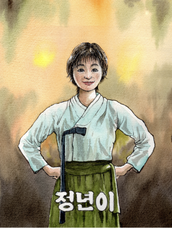 '정년이' 김대년 화백 작품(2024)