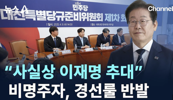 채널A 뉴스 캡처