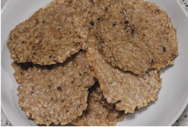 유기농 오색현미로 만든 보양누룽지.  사진 청미래통곡물자연식교육원 제공