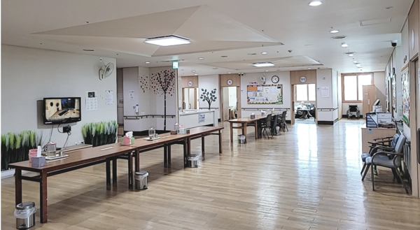 유니트 거실의 모습