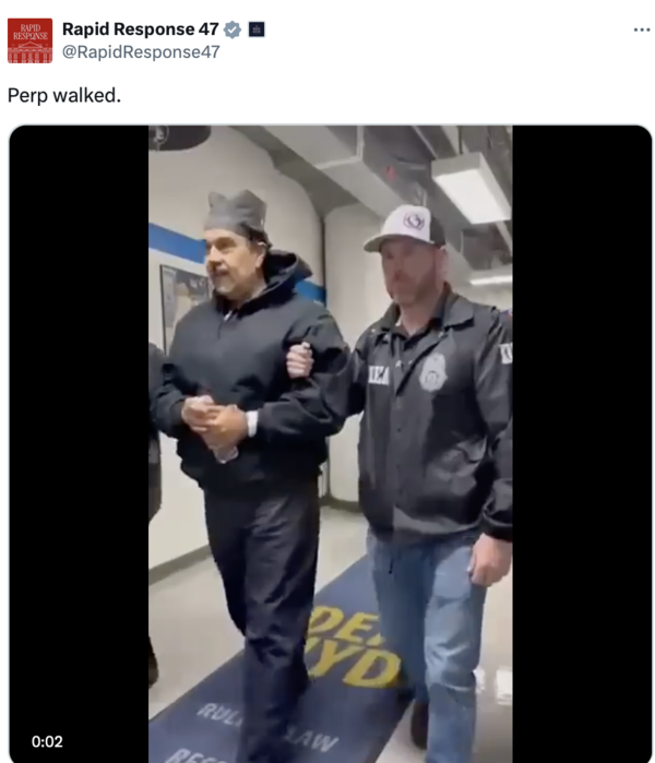 백악관 공식 계정 캡처