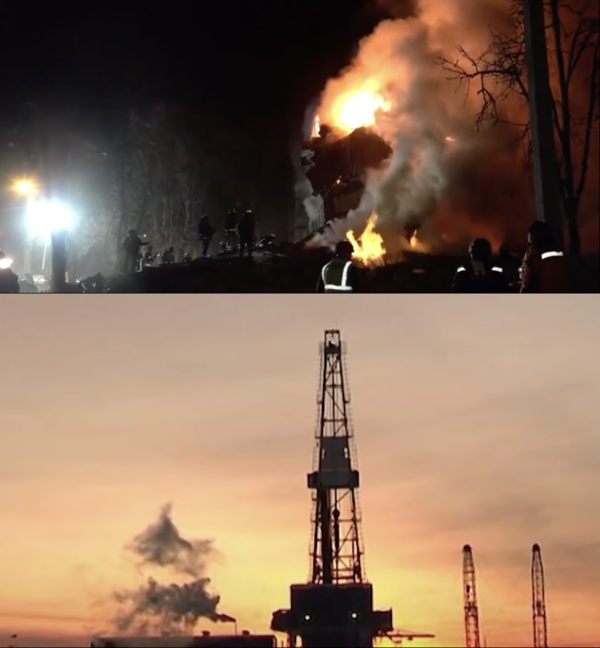 15일 러시아의 우크라이나 공습 장면(위), 미국의 러시아 석유 제재 기습 완화(YTN 화면 캡처)